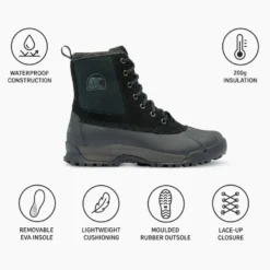 Doposci Sorel Buxton Lite Boot Wp Black