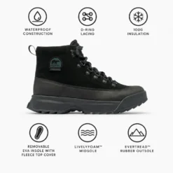 Doposci Sorel Scout 87 Pro Boot Plus Wp Black