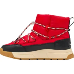 Doposci Sorel Whitney Iii Slip-On Wp Bright Red Black