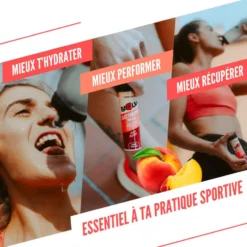 Elettroliti Baouw Pastilles Electrolytes (x10) 50 g. Pêche Passion