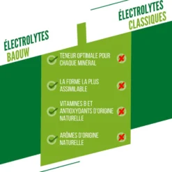 Elettroliti Baouw Pastilles Electrolytes (x10) 50 g. Citron Vert Menthe