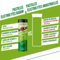Elettroliti Baouw Pastilles Electrolytes (x10) 50 g. Citron Vert Menthe