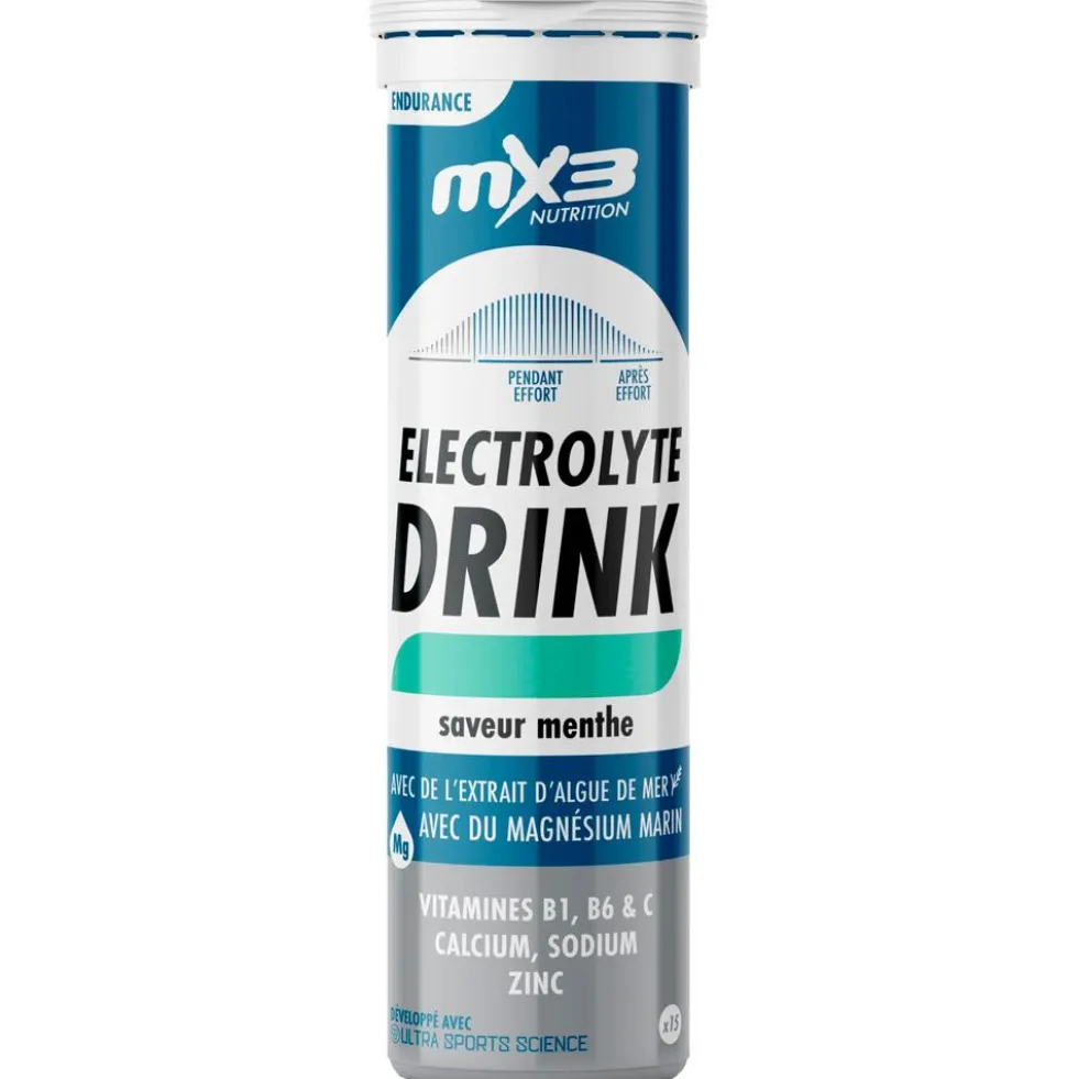 Elettroliti MX3 Nutrition Electrolytes Drink x15 Menthe