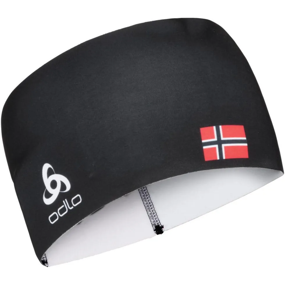 Fascia sci di fondo Odlo Competition Fan Warm Headband Black Norway