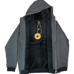 Felpa All-In Hoodie Plush Charcoal