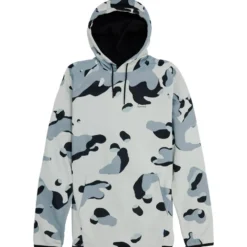 Felpa Burton Crown Weatherproof Fleece Stout White Cookie Camo