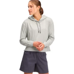 Felpa da arrampicata Black Diamond W Circuit Midlayer Hoody Agave