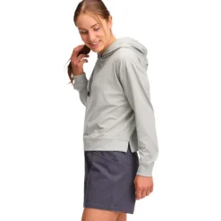 Felpa da arrampicata Black Diamond W Circuit Midlayer Hoody Agave