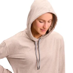 Felpa da arrampicata Black Diamond W Circuit Midlayer Hoody Moonstone