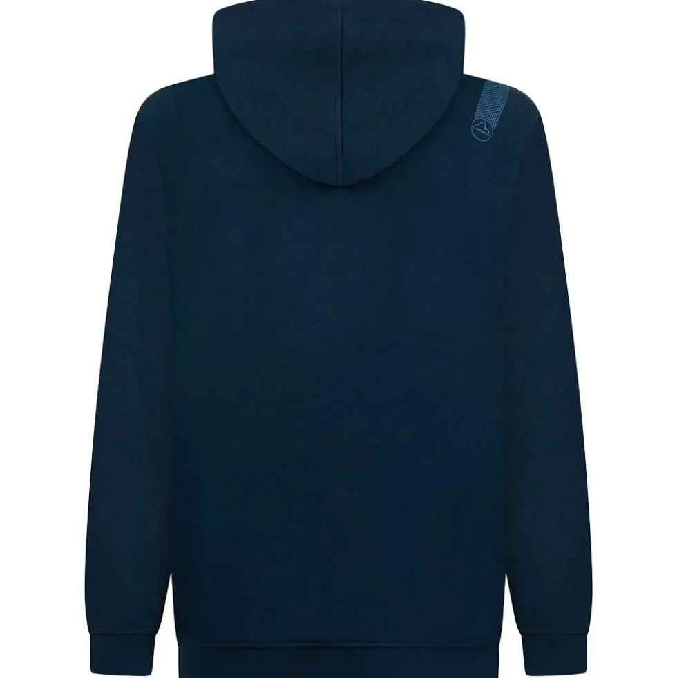 Felpa da arrampicata La Sportiva Stride Hoody Navy Blue Atlantic