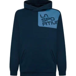 Felpa da arrampicata La Sportiva Stride Hoody Navy Blue Atlantic