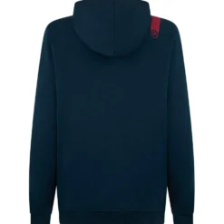 Felpa da arrampicata La Sportiva Stride Hoody Navy Blue Tango Red