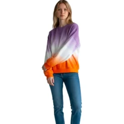 Felpa French Disorder Cameron Dip Dye Goyave