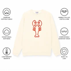 Felpa French Disorder Clyde Homard Cream
