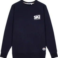 Felpa French Disorder Clyde Ski Winter Club Print Navy