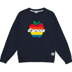 Felpa French Disorder Rosie Pomme D'Amour Navy