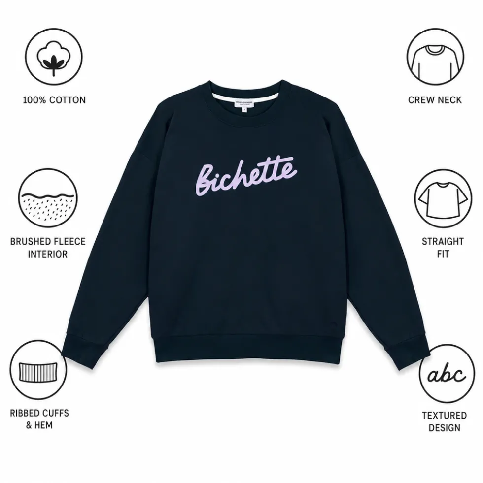Felpa French Disorder Rosie Tricotin Bichette Navy
