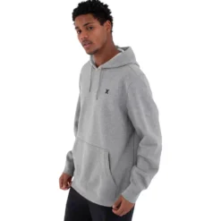Felpa Hurley Icon Pull Over Dark Heather Grey