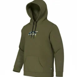 Felpa Picture Basement Camo Print Tobacco