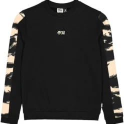 Felpa Picture Blayr Printed Crew Black Shadow