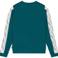 Felpa Picture Blayr Printed Crew Deep Water Birdiplum