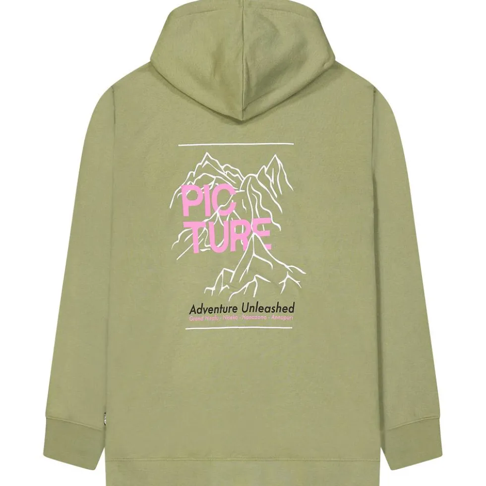 Felpa Picture Endako Zip Aloe