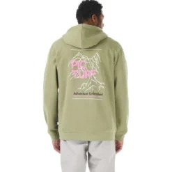 Felpa Picture Endako Zip Aloe