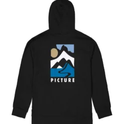 Felpa Picture Kenoma Zip Black