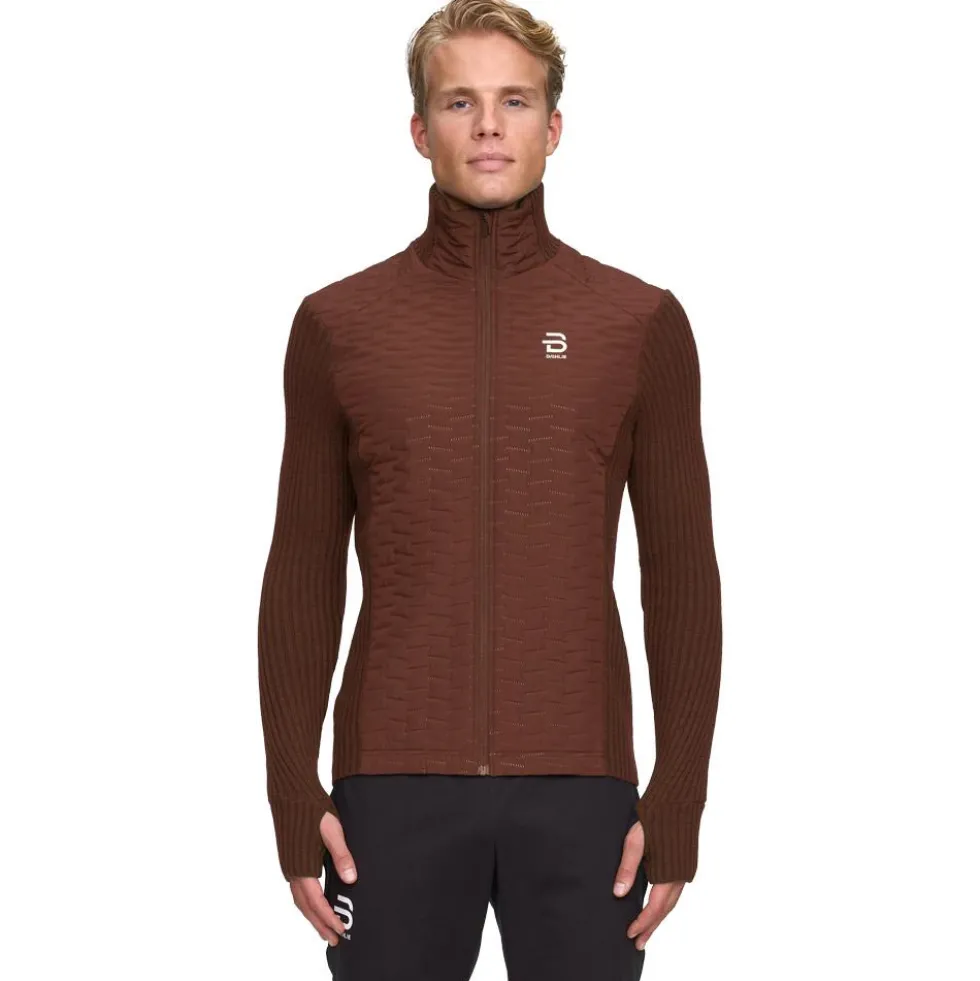 Felpa Sportswear Bjorn Daehlie Full Zip Comfy Cappuccino