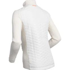 Felpa Sportswear Bjorn Daehlie Full Zip Comfy Wmn Snow White