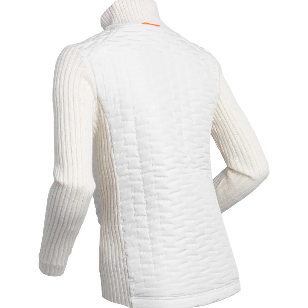 Felpa Sportswear Bjorn Daehlie Full Zip Comfy Wmn Snow White