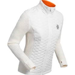 Felpa Sportswear Bjorn Daehlie Full Zip Comfy Wmn Snow White