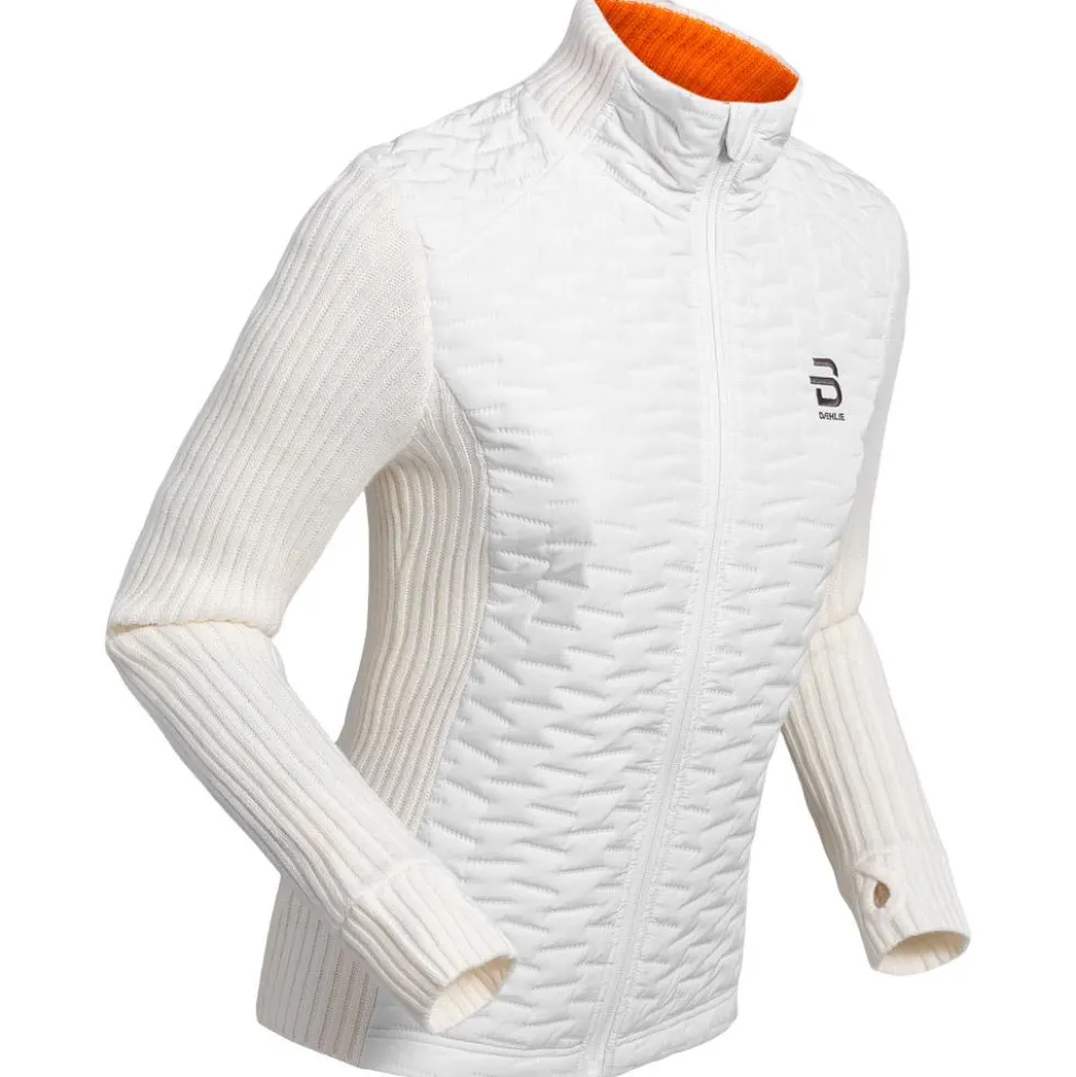 Felpa Sportswear Bjorn Daehlie Full Zip Comfy Wmn Snow White