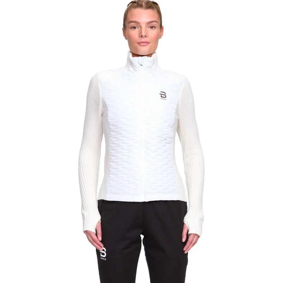 Felpa Sportswear Bjorn Daehlie Full Zip Comfy Wmn Snow White
