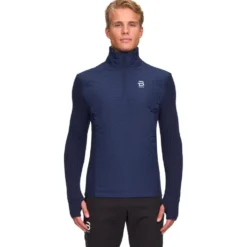 Felpa Sportswear Bjorn Daehlie Half Zip Comfy 2.0 Navy