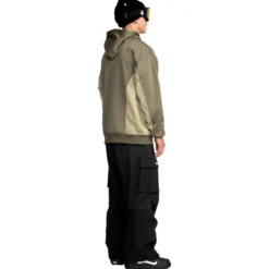 Felpa Volcom Vital Hydro Pull Over Military