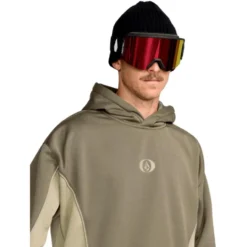 Felpa Volcom Vital Hydro Pull Over Military