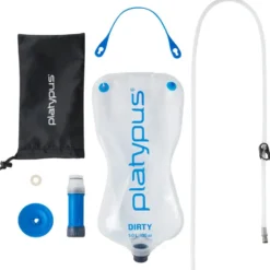Filtri a gravitazione Platypus QuickDraw 3L Gravity Filter System Translucide Blue