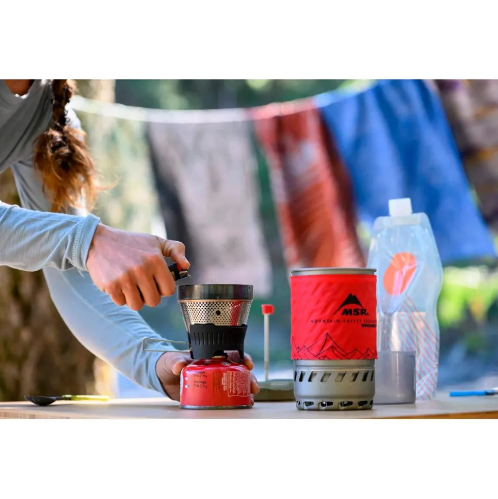 Fornelli MSR WindBurner 1.0L Personal Stove System Red