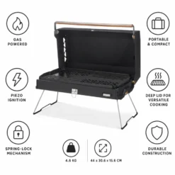 Fornelli Primus Kuchoma Grill Black