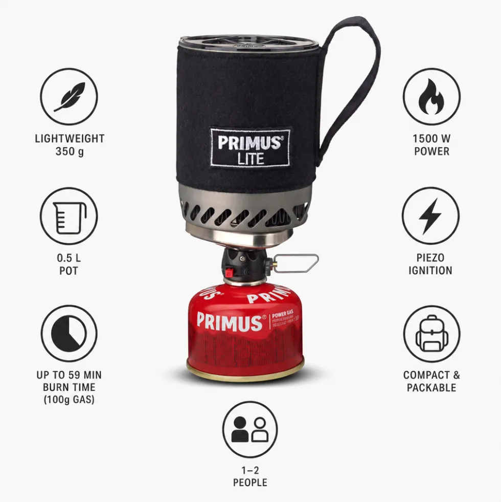 Fornelli Primus Lite Stove System Black