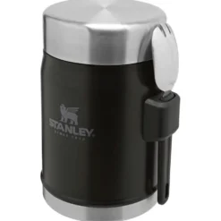 Gavette Stanley The Legendary Food Jar + Spork 0.4L Matte Black Pebble