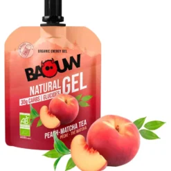 Gel energetici Baouw Gel Naturel Bio 85 g. Pêche Thé Matcha