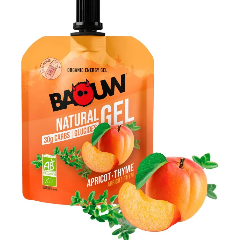 Gel energetici Baouw Gel Naturel Bio 85 g. Abricot Thym