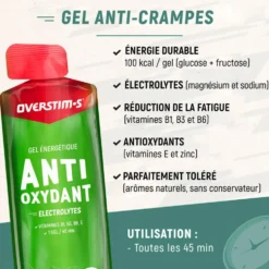 Gel energetici Overstims Antioxydant 34 g. Pomme Verte