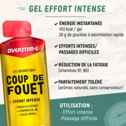 Gel energetici Overstims Coup De Fouet 34 g. Fruits Rouges