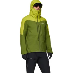 Giacca da alpinismo Norrona Falketind Dri1 Jacket M Pesto Golden Lime