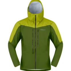 Giacca da alpinismo Norrona Falketind Dri1 Jacket M Pesto Golden Lime