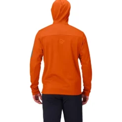 Giacca da alpinismo Norrona Falketind Warm 2 Stretch Hood M Gold Flame