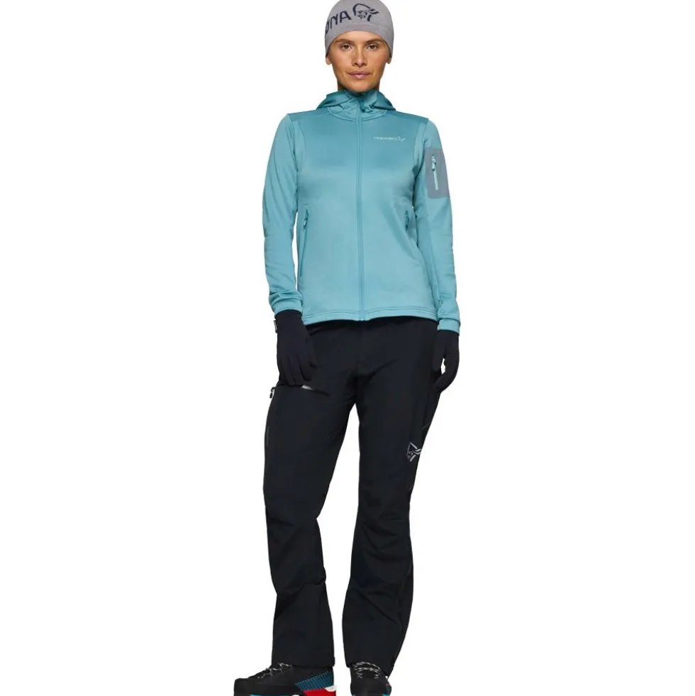 Giacca da alpinismo Norrona Falketind Warm 2 Stretch Hood Brittany Blue